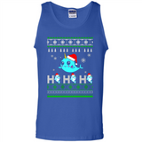 Narwhal christmas sweatshirt hoodie long PINGPONG - Tank Top