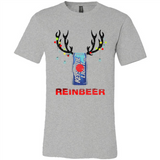 Keystone Light reinbeer Christmas - Canvas Unisex T-Shirt