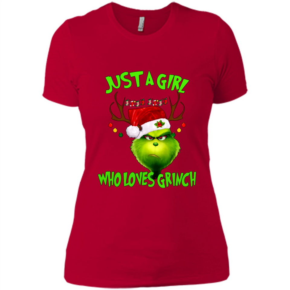 Just a Girl Who Loves Grinch Christmas PING PONG