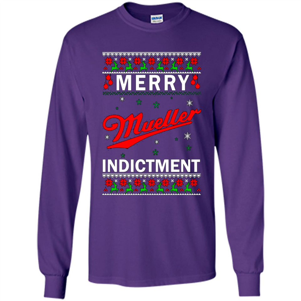 Merry Muller indictment Christmas sweatshirt PINGPONG
