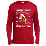Amazing Dominick The Christmas Donkey-Italian Christmas Donkey - Canvas Long Sleeve T-Shirt