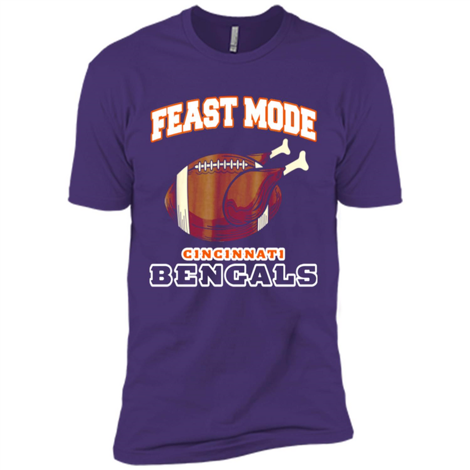 Feast Mode Bengals Shirt - Cincinnati Turkey Thanksgiving