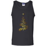 Music Note Christmas Tree Xmas Music Lover Mug PINGPONG - Tank Top