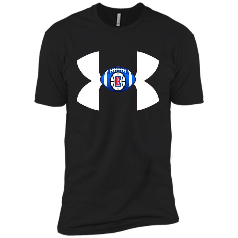 Los Angeles Clippers Under Armour Logo - Premium Short Sleeve T-Shirt