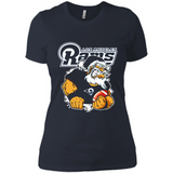 Grumpy Santa Claus Los Angeles Rams Football Team PINGPONG