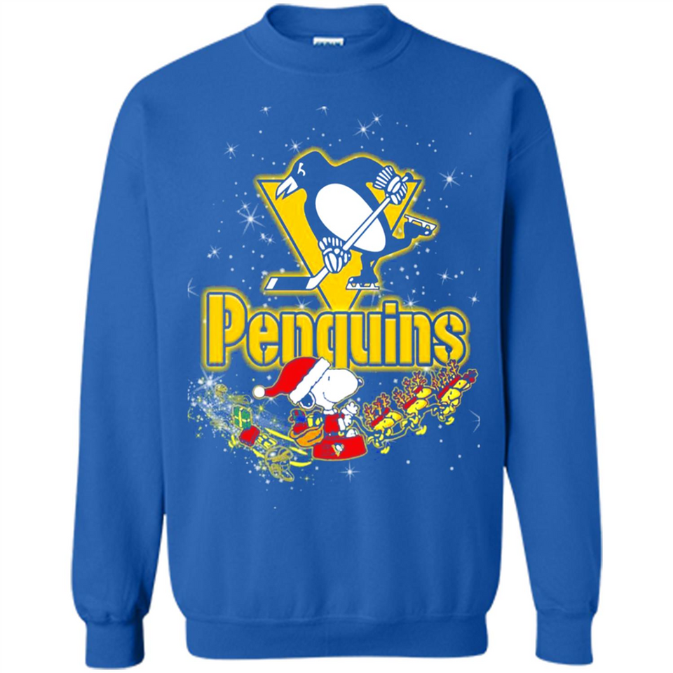 Snoopy Christmas Pittsburgh Penguins - Sweatshirt