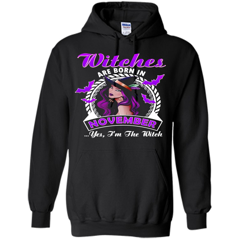 Witches Are Born In November Halloween