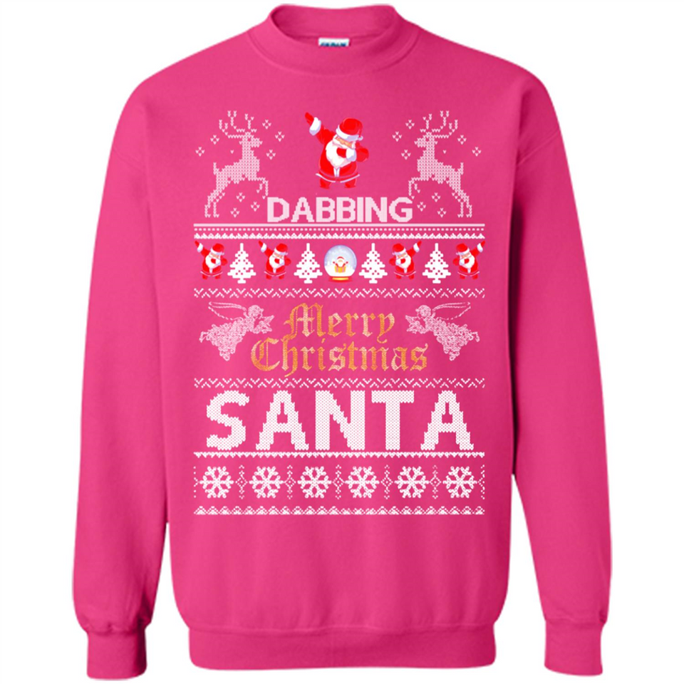 Dabbing Santa Ugly Christmas - Sweatshirt
