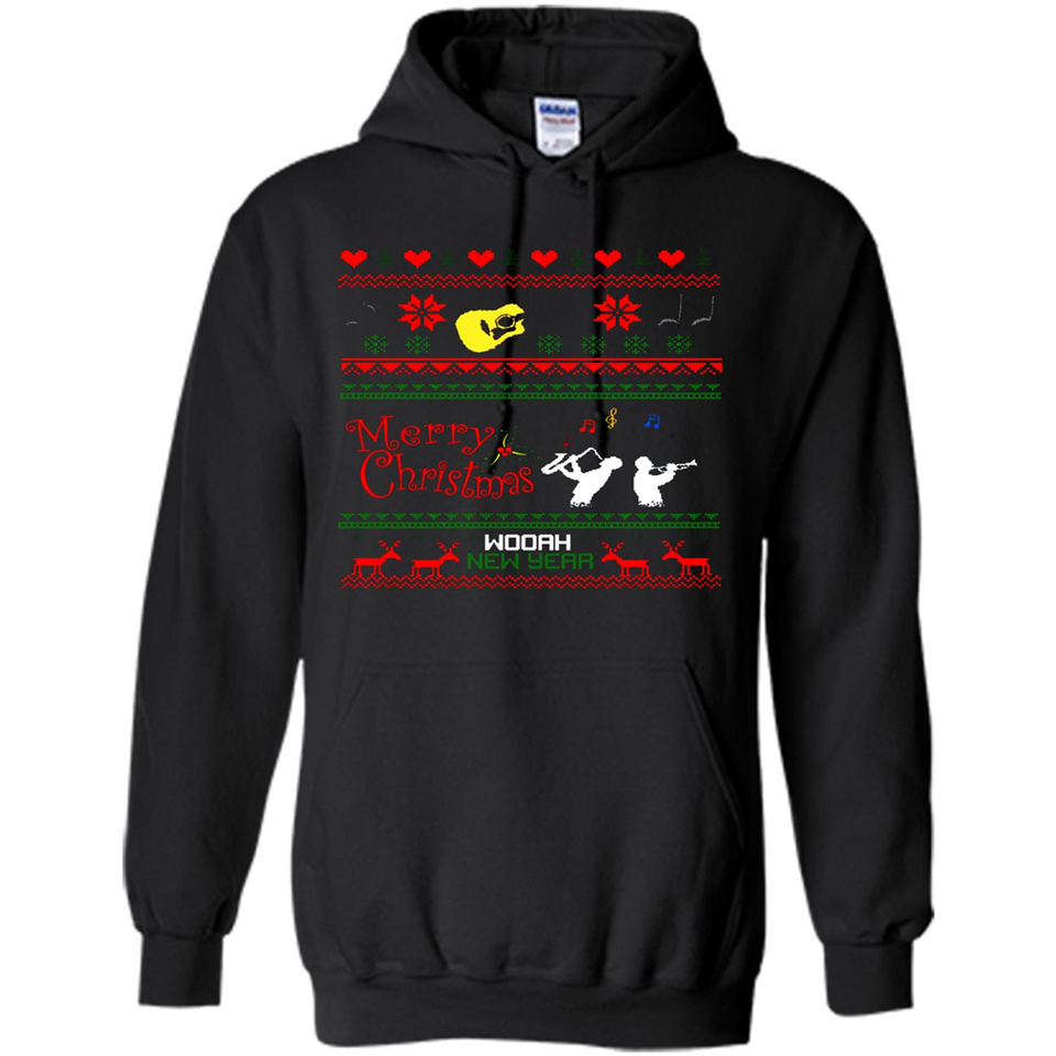 Music Ugly Christmas SweatShirt - Hoodie