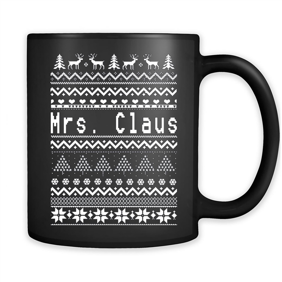 Mrs Claus Christmas Sweatshirt PINGPONG