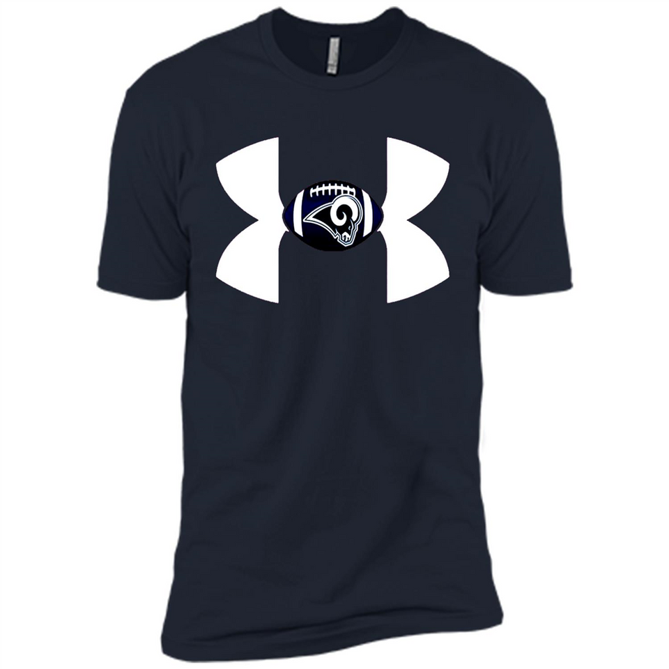 Los Angeles Rams Under Armour Logo - Premium Short Sleeve T-Shirt