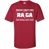 Prevent Forest Fires Rake America Great Again Shirt PINGPONG - Shirt