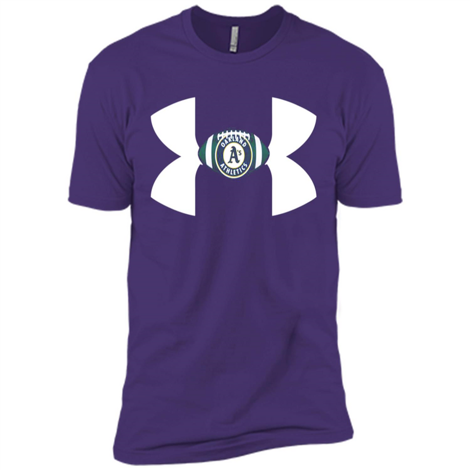 Oakland Athletics Under Armour Logo - Premium Short Sleeve T-Shirt