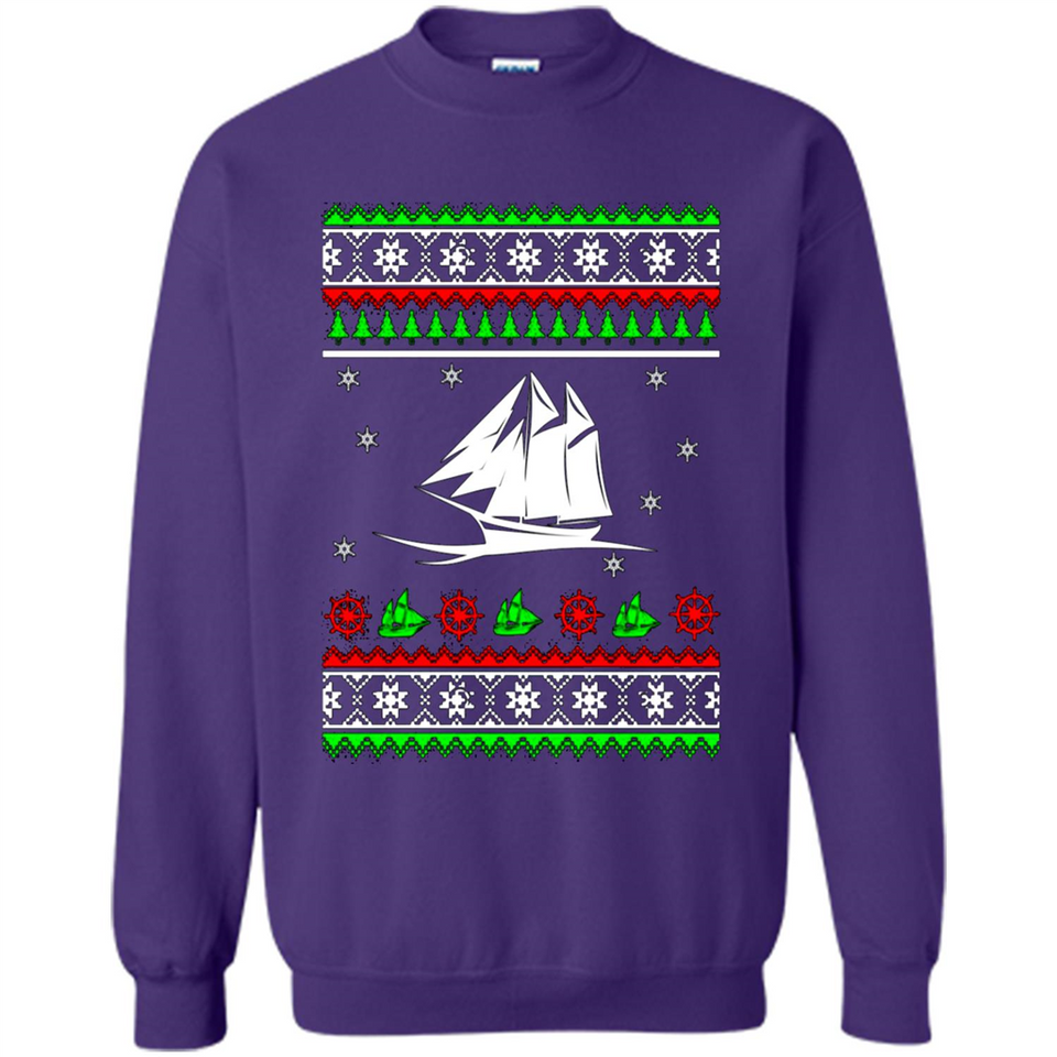 Nautical Anchor Ugly Christmas sweater PINGPONG