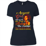 August Girl She Slays She Prays Beautiful Birthday PINGPONG