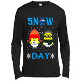 Snow Day Shirt For Denver Broncos Vs Minion Fans pingpong