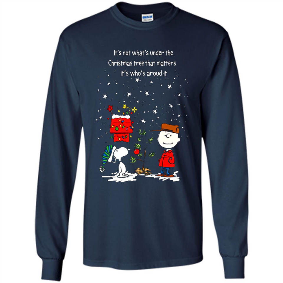 It’s Not What’s Under The Christmas Tree Snoopy Charlie Brown PING PONG