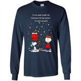 It’s Not What’s Under The Christmas Tree Snoopy Charlie Brown PING PONG