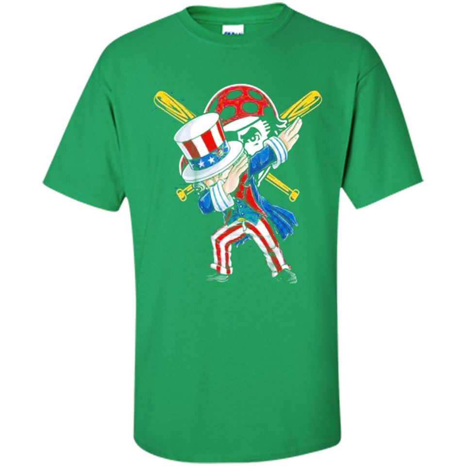MLB PITTSBURGH PIRATES UNCLE SAM DABBING INDEPENDENCE DAY