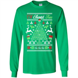 Chemist Tree Shirt Oh Chemistry Tree Ugly Christmas - Long Sleeve T-Shirt