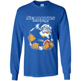 Grumpy Santa Claus Seahawks Seattle Football Team PINGPONG