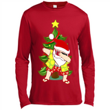 Dabbing Santa Christmas In July - Canvas Long Sleeve T-Shirt