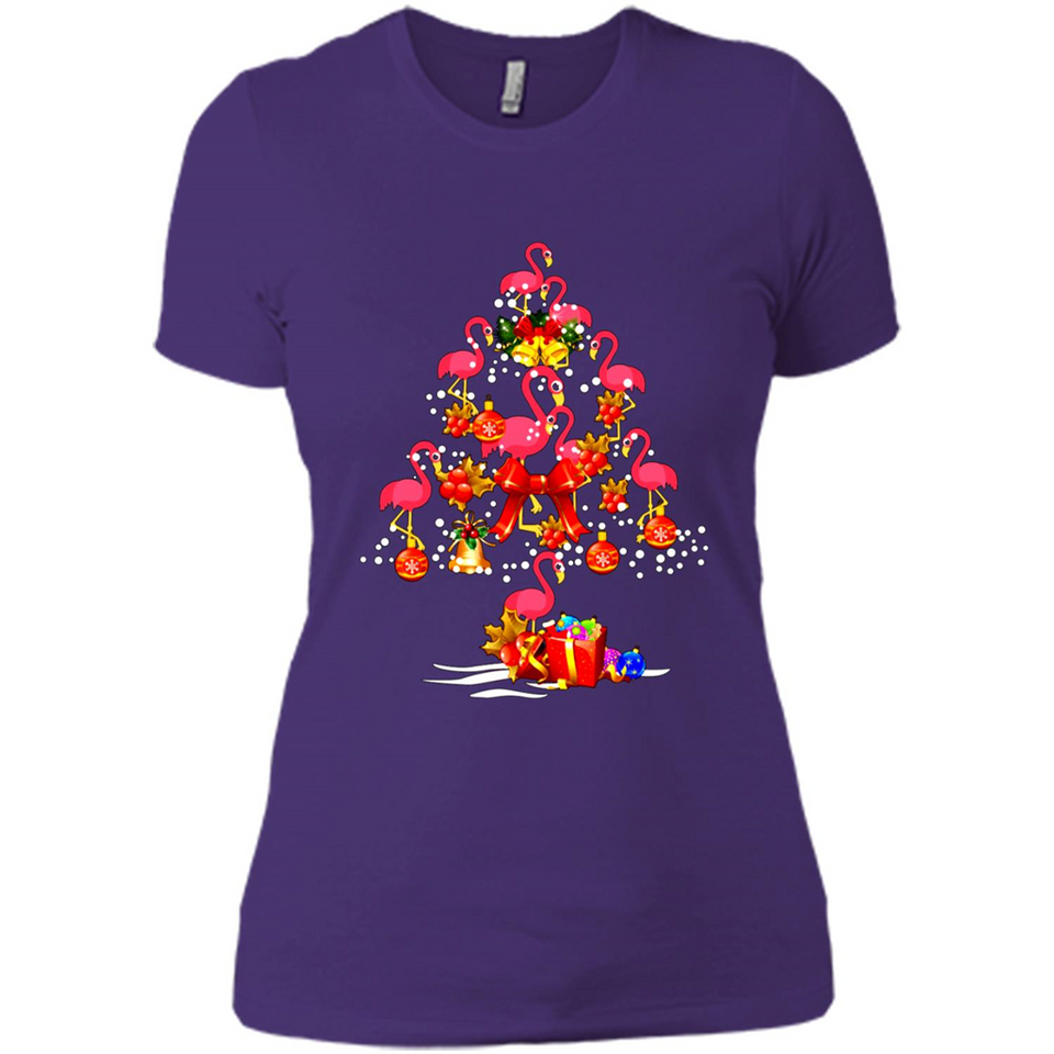 Flamingo Christmas Tree Merry Christmas Flamingo PING PONG