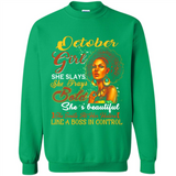October Girl She Slays She Prays Beautiful Birthday PINGPONG