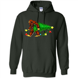 Hugging Christmas Tree Bigfoot PING PONG