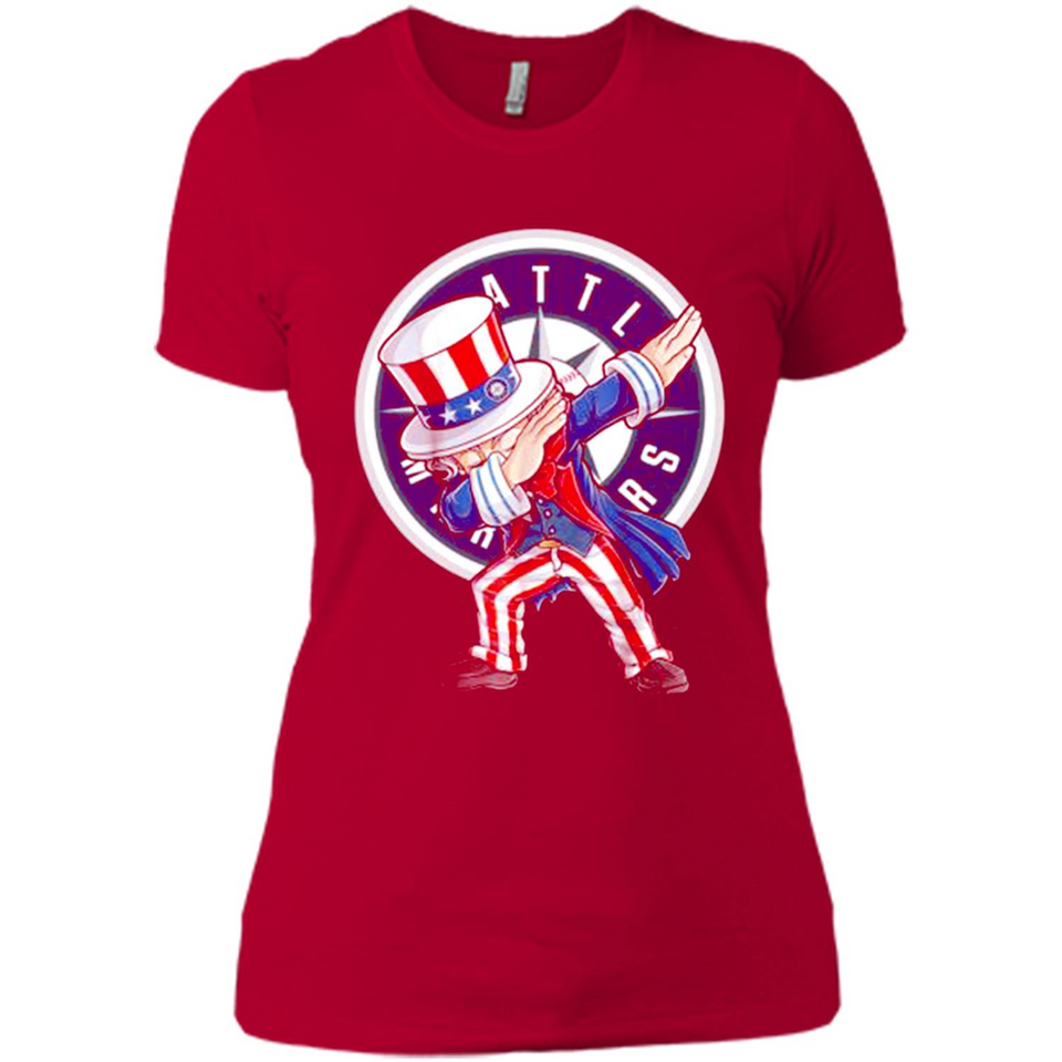 MLB SEATTLE MARINERS UNCLE SAM DABBING INDEPENDENCE DAY