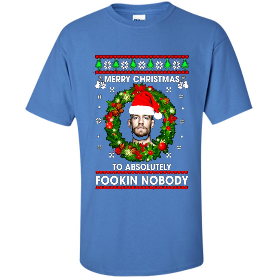 Merry Fookin Christmas Conor Mcgregor sweater PINGPONG