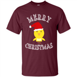 Bird Santa Merry Christmas T-Shirt - Birds Watchers Xmas - Shirt