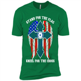 Dallas Cowboys - stand for the flag kneel for the cross