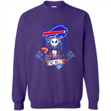 Buffalo Bills Halloween The Nightmare Before Christmas - Sweatshirt
