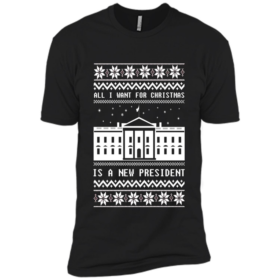 All I want for Christmas is a new president ugly PINGPONG