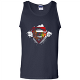 Chicago Blackhawks And Superman Fans - Tank Top