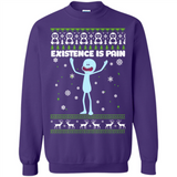Mr Meeseeks Xistence Is Pain Ugly Christmas - Sweatshirt
