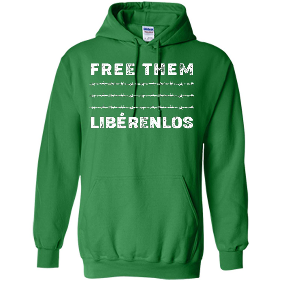 Peaceful Communities- Free Them Liberenlos Shirt PINGPONG - Hoodie