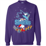 Snoopy Christmas San Jose Sharks - Sweatshirt