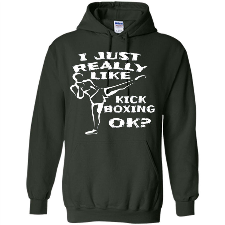 Kick Boxing Shirt Kick Boxer Boxing Workout - Hoodie