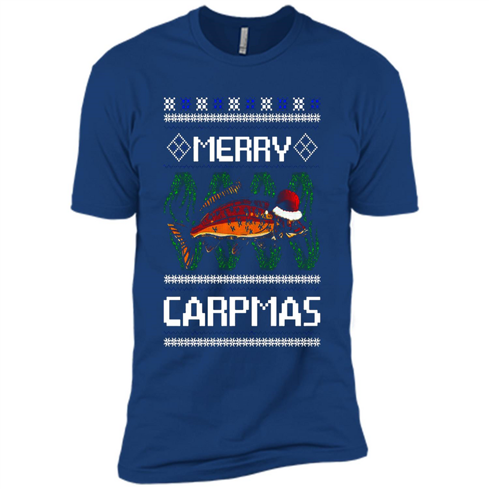 Santa Claus Carpmas Merry Carpmas Christmas Sweater PINGPONG - Premium Short Sleeve T-Shirt