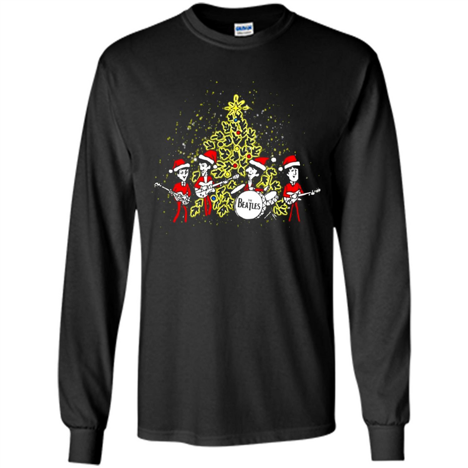 The Beatles chibi Christmas - Long Sleeve T-Shirt