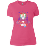 Boston Celtics Halloween The Nightmare Before Christmas - Ladies' Boyfriend T-Shirt
