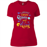 Nightmare Before Christmas Shirt - Sally Glitter Shirt - Every Queen needs a King PINGPONG