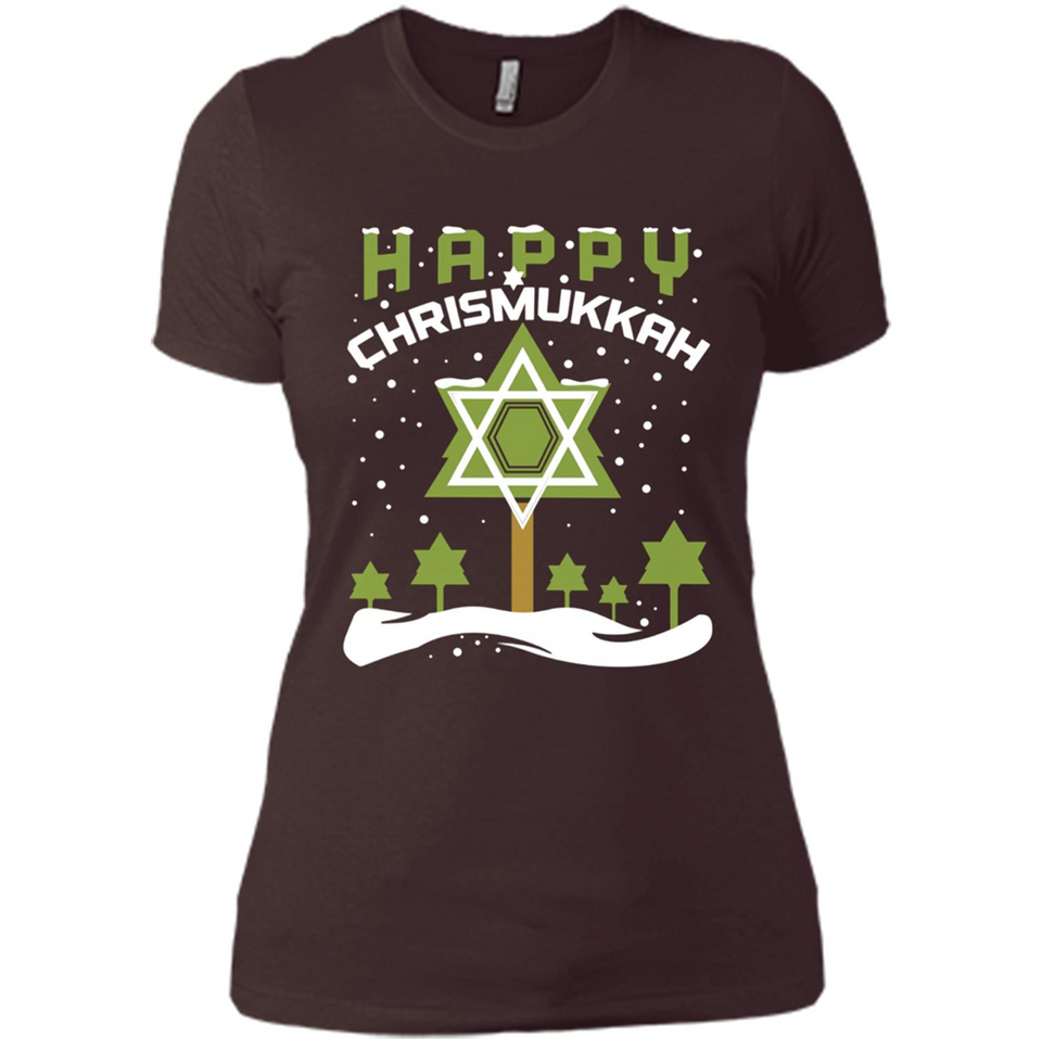 Happy Chrismukkah - Ladies' Boyfriend T-Shirt