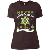 Happy Chrismukkah - Ladies' Boyfriend T-Shirt