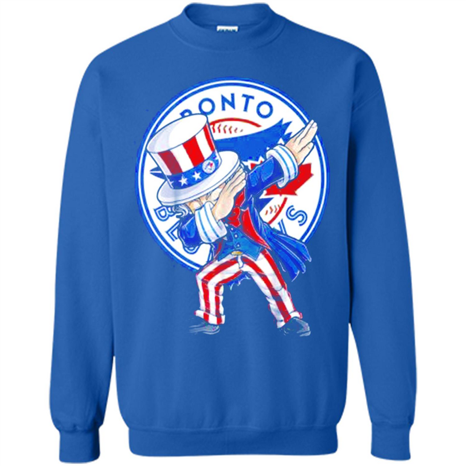 MLB TORONTO BLUE JAYS UNCLE SAM DABBING INDEPENDENCE DAY