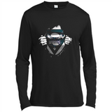 Charlotte Hornets And Superman Fans - Canvas Long Sleeve T-Shirt
