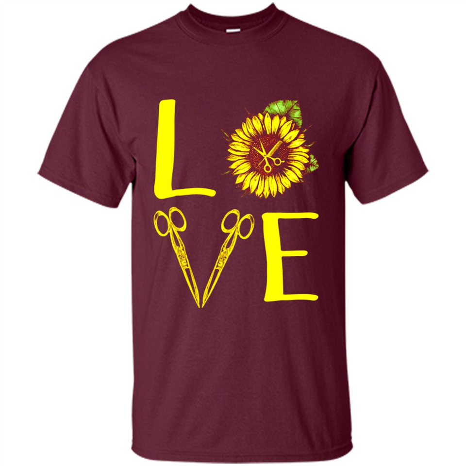 Hair Stylist Love Sunflower Scissors PING PONG