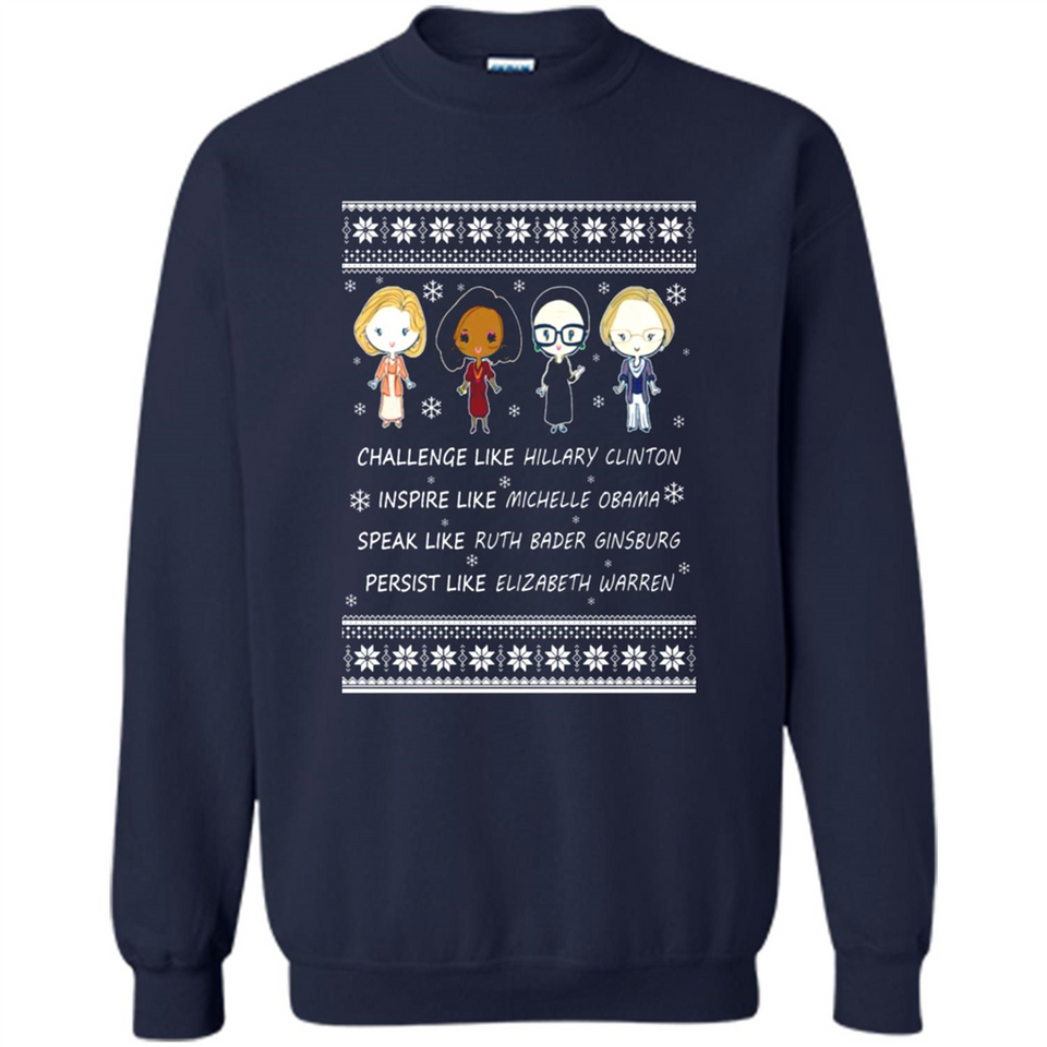 Nasty Women Michelle Hillary Warren Bader Christmas PINGPONG